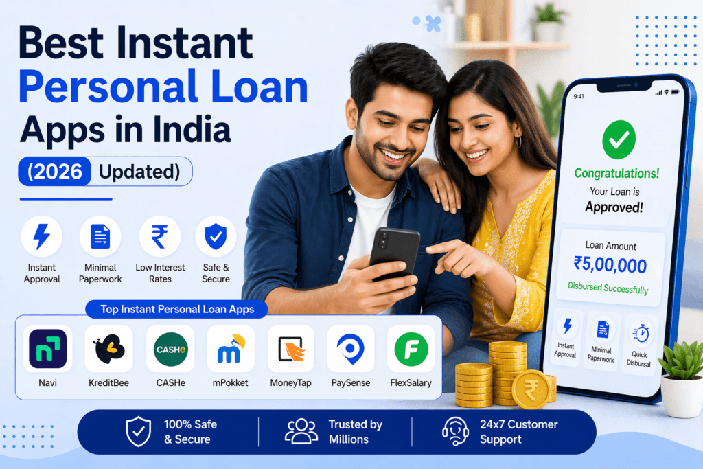 Best instant personal loan apps in India