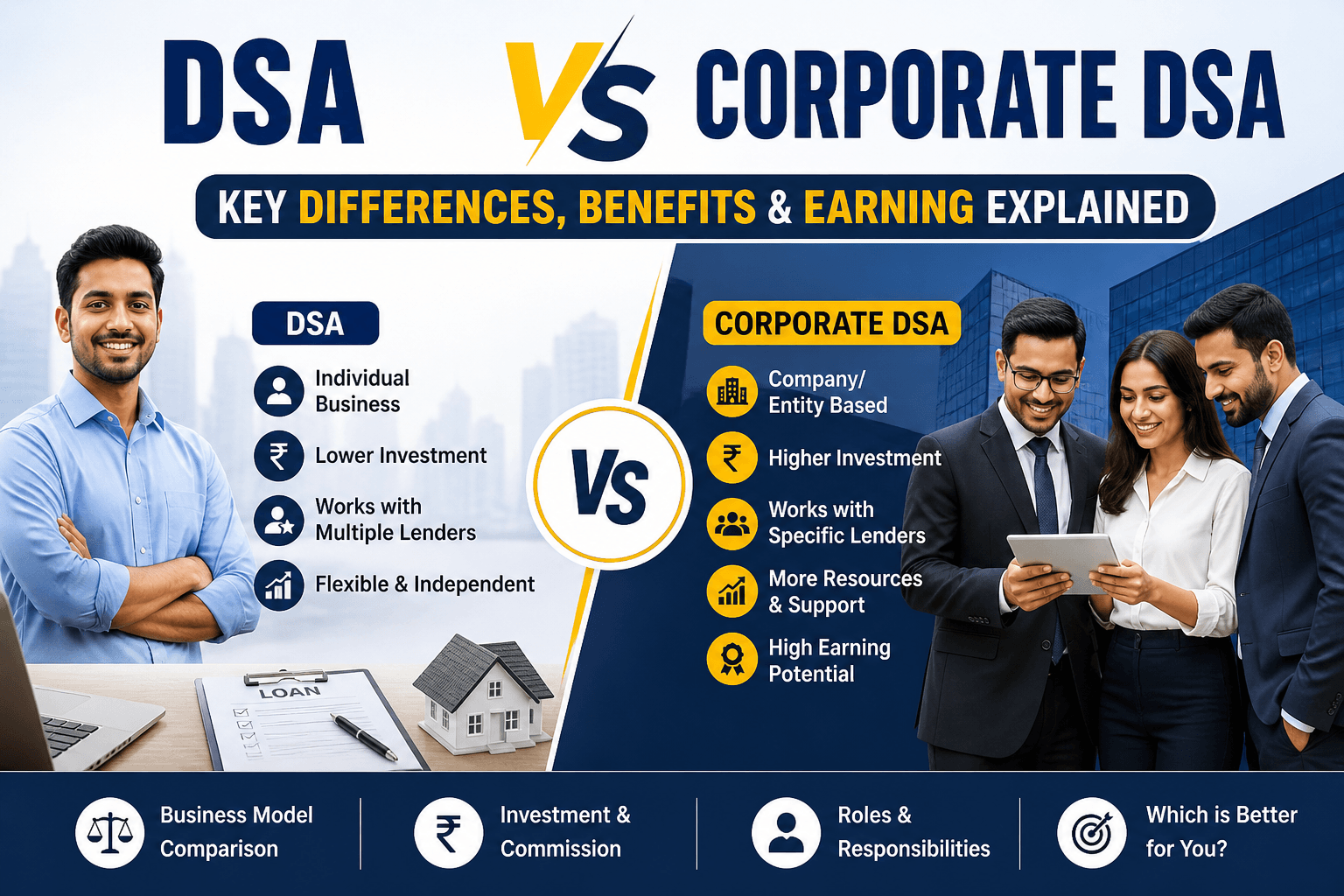 DSA vs Corporate DSA