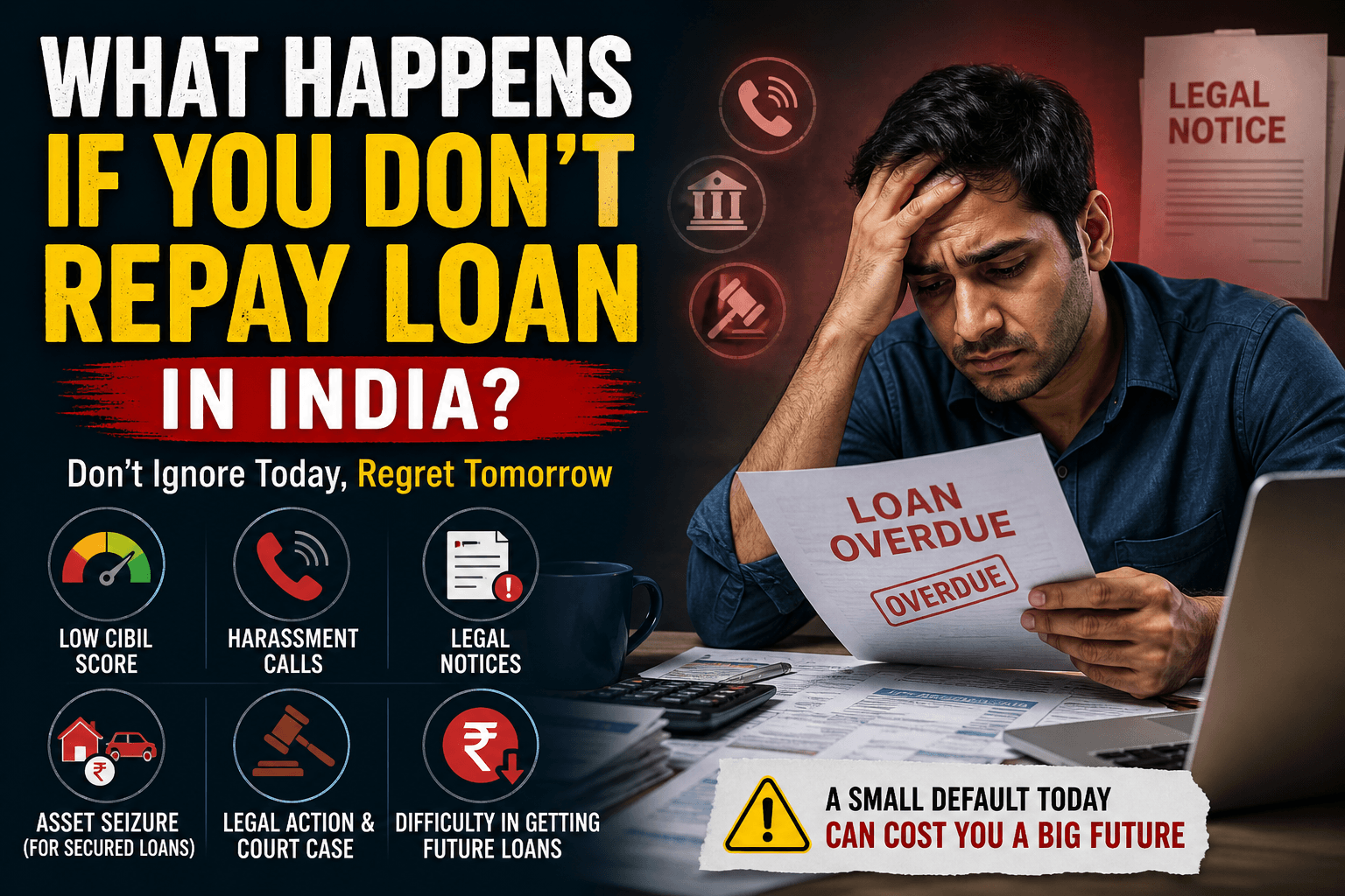 What Happens If You Don’t Repay Loan in India?